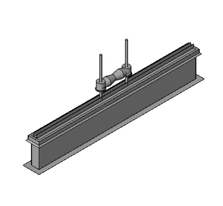 Conventional Pipe Roller Support